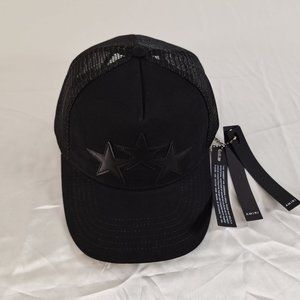 AMIRI Black 3 Star Trucker Cap